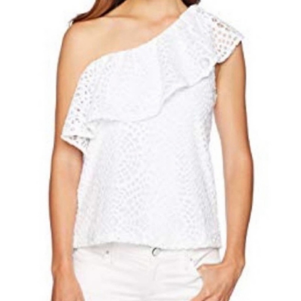 Lilly Pulitzer One Shoulder Matteo Top